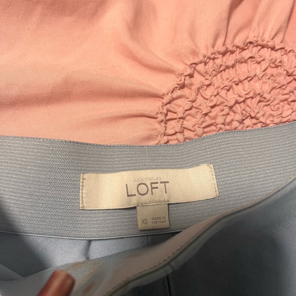 LOFT light denim skirt - Picture 2 of 6